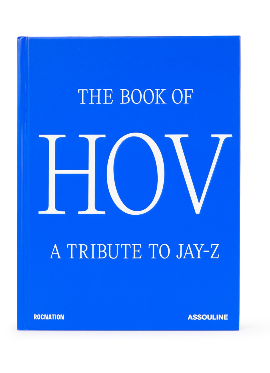 Assouline The Book of HOV: A Tribute to Jay-Z - voorkant kobaltblauw