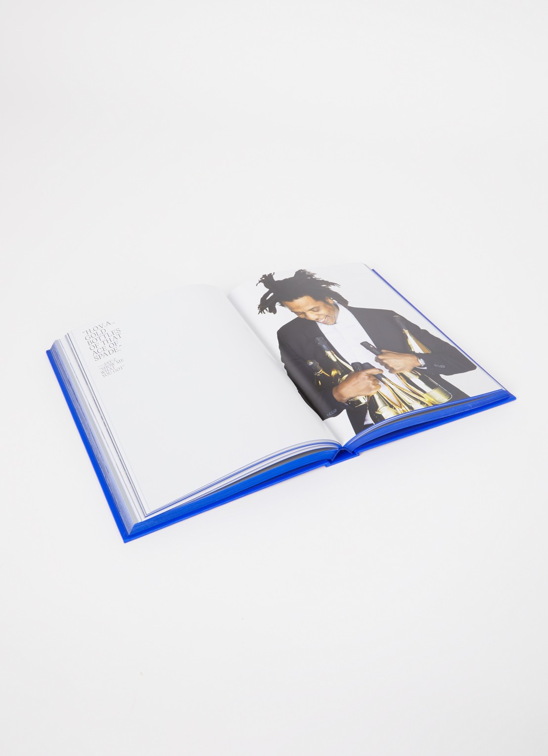 Assouline The Book of HOV: A Tribute to Jay-Z - voorkant 2 kobaltblauw