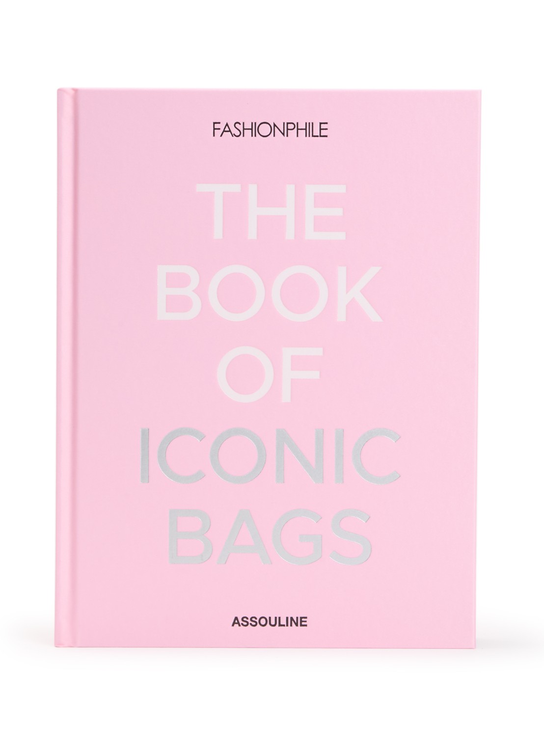 Assouline The Book Of Iconic Bags - voorkant roze