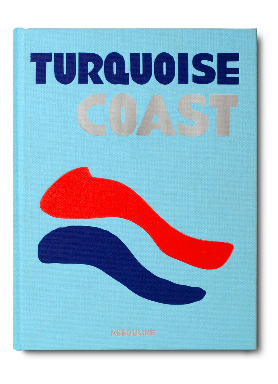 Assouline Turquoise Coast - voorkant lichtblauw