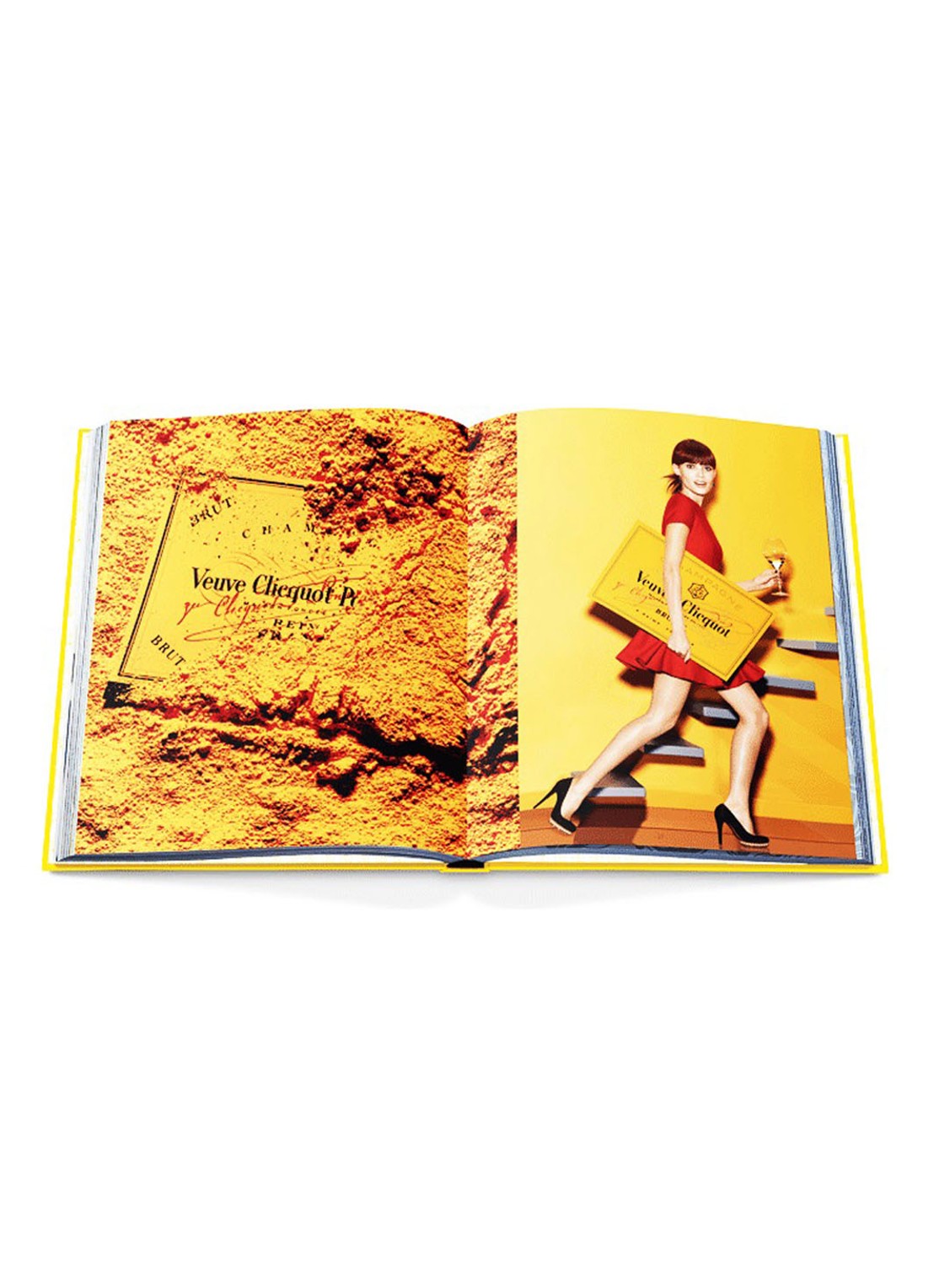 Assouline Veuve Clincquot - detail 4 donkeroranje