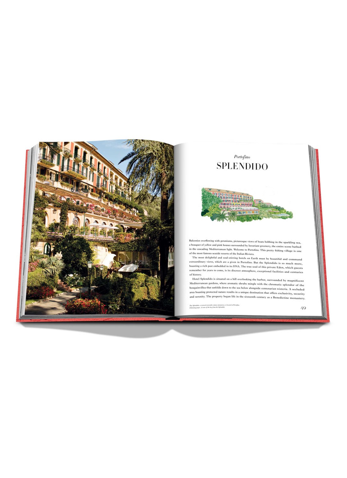 Assouline Villeggiatura Italian Summer Vacation - detail 4 koraalrood