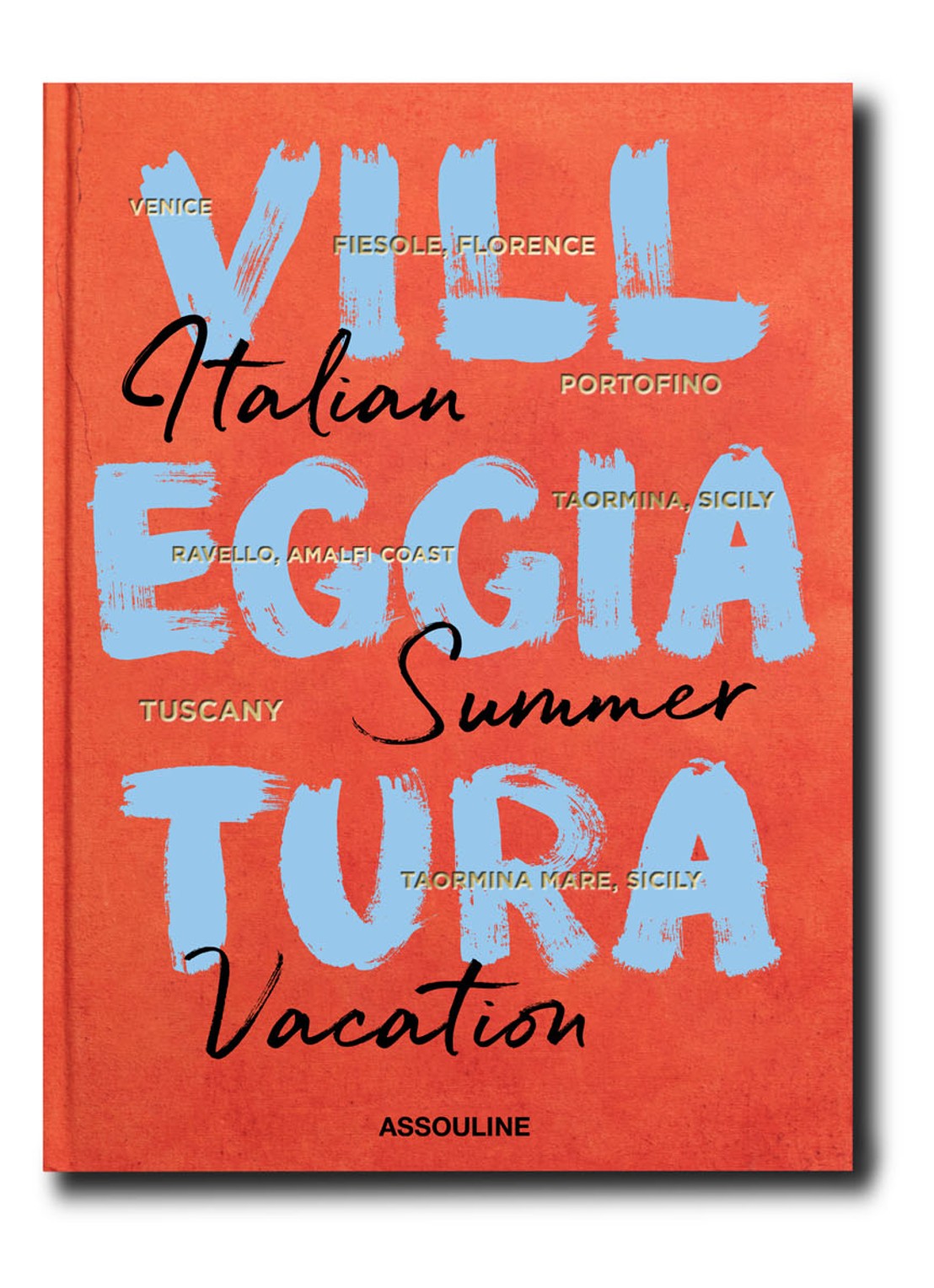 Assouline Villeggiatura Italian Summer Vacation - voorkant 6 koraalrood