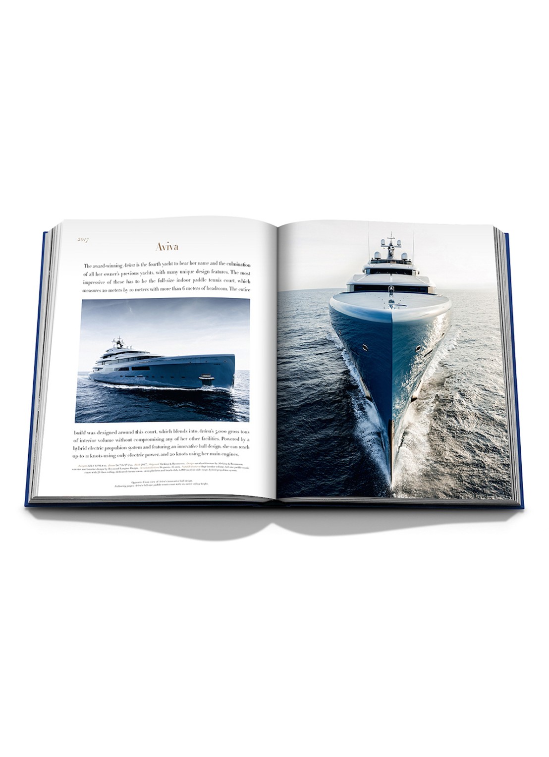 Assouline Yachts: The Impossible Collection - detail 5 lichtblauw