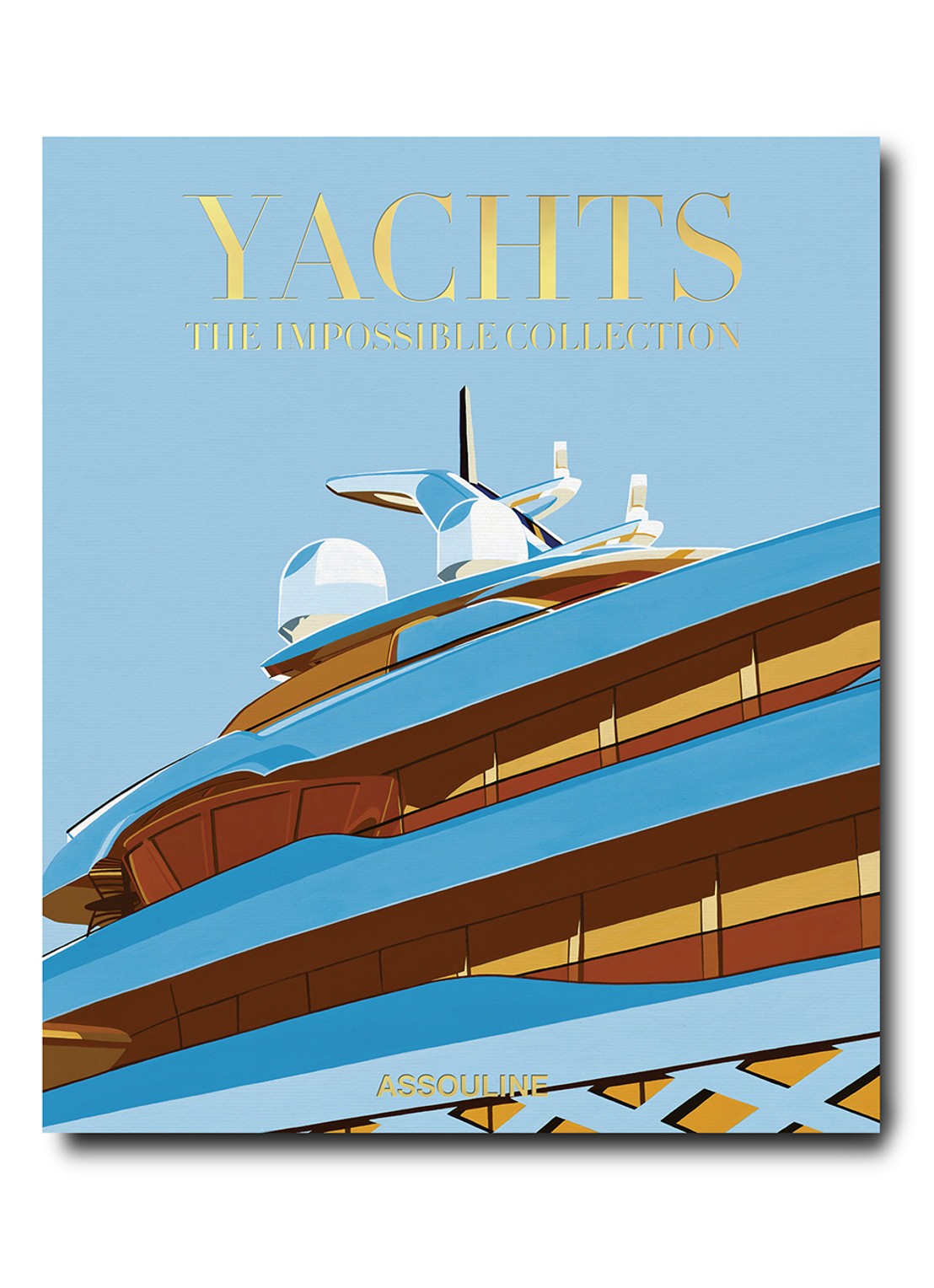Assouline Yachts: The Impossible Collection - voorkant lichtblauw