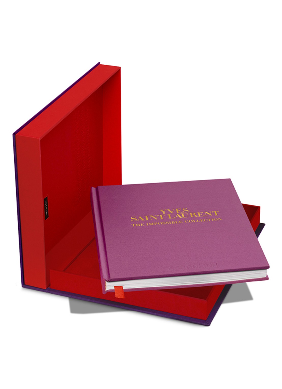 Assouline Yves Saint-Laurent: The Impossible Collection - detail 4 paars