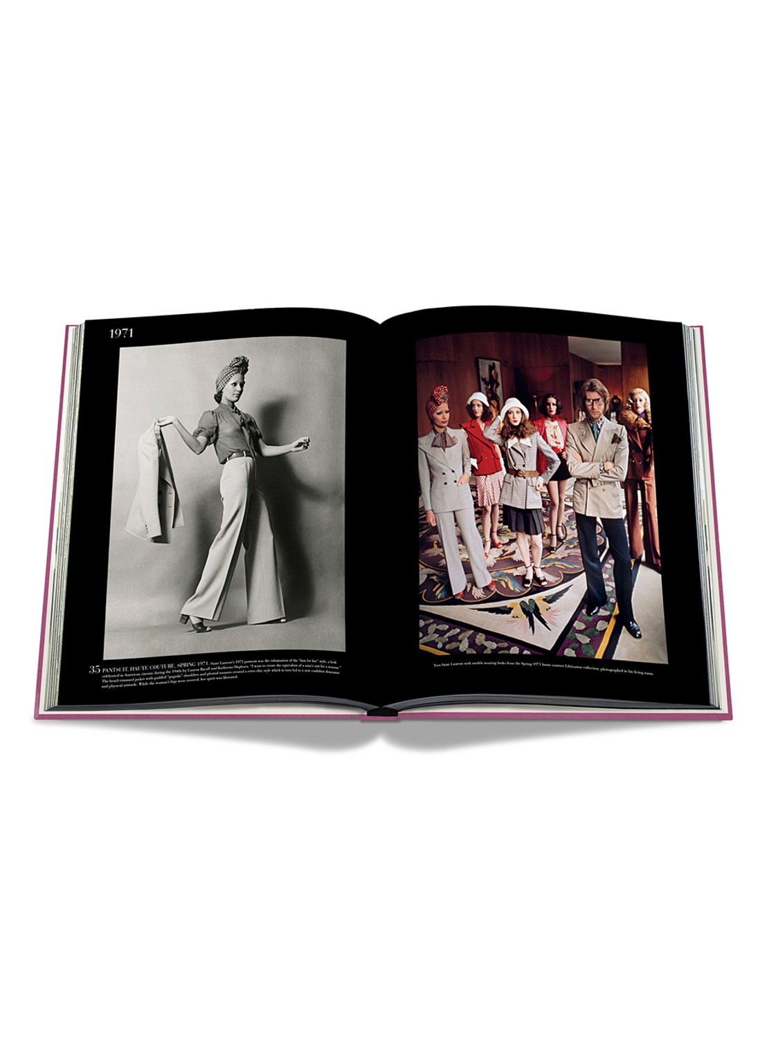 Assouline Yves Saint-Laurent: The Impossible Collection - voorkant 7 paars