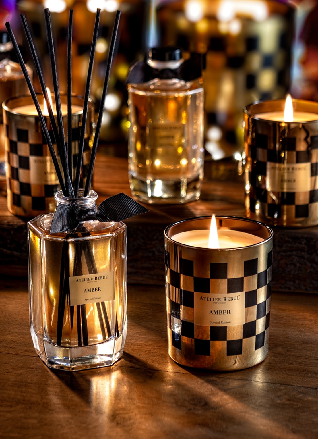 Atelier Rebul Amber geurstokjes 200 ml - voorkant 2 undefined