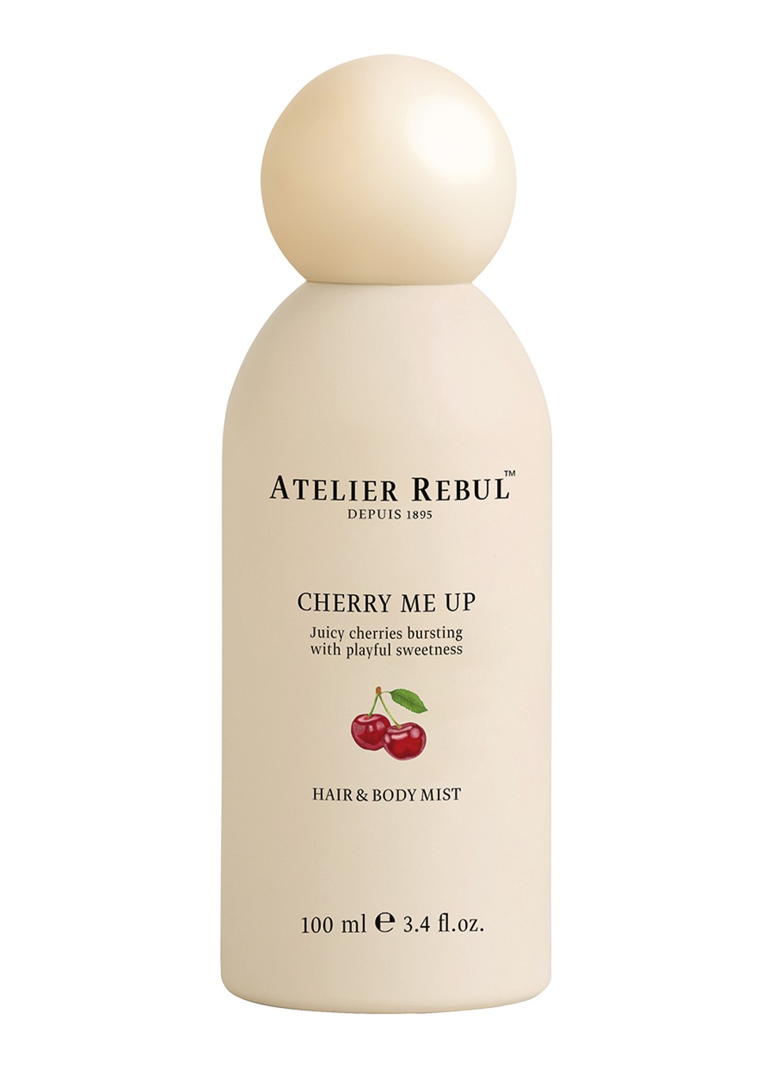 Atelier Rebul Cherry Me Up Hair & Body Mist 100ml - voorkant 2 undefined