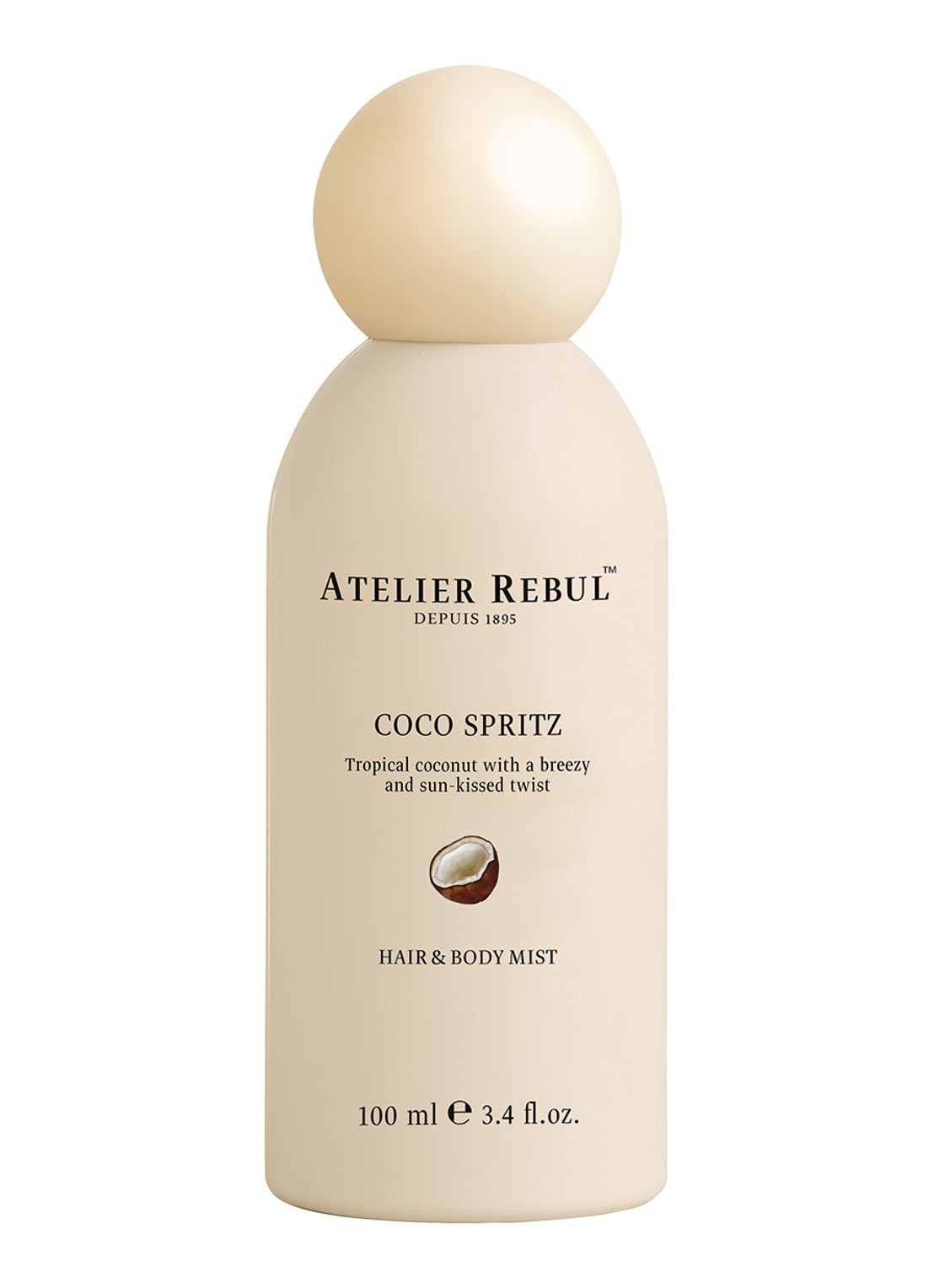 Atelier Rebul Coco Spritz Hair & Body Mist 100ml - voorkant 2 undefined