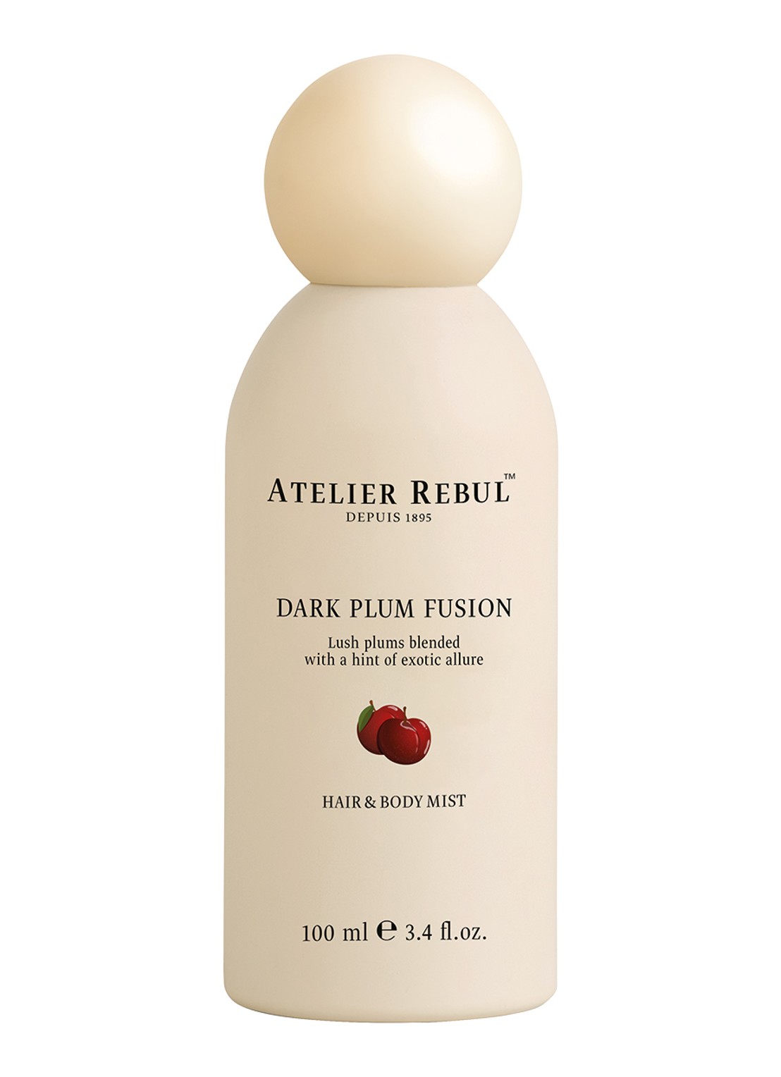Atelier Rebul Dark Plum Fusion Hair & Body Mist 100ml - voorkant 2 undefined