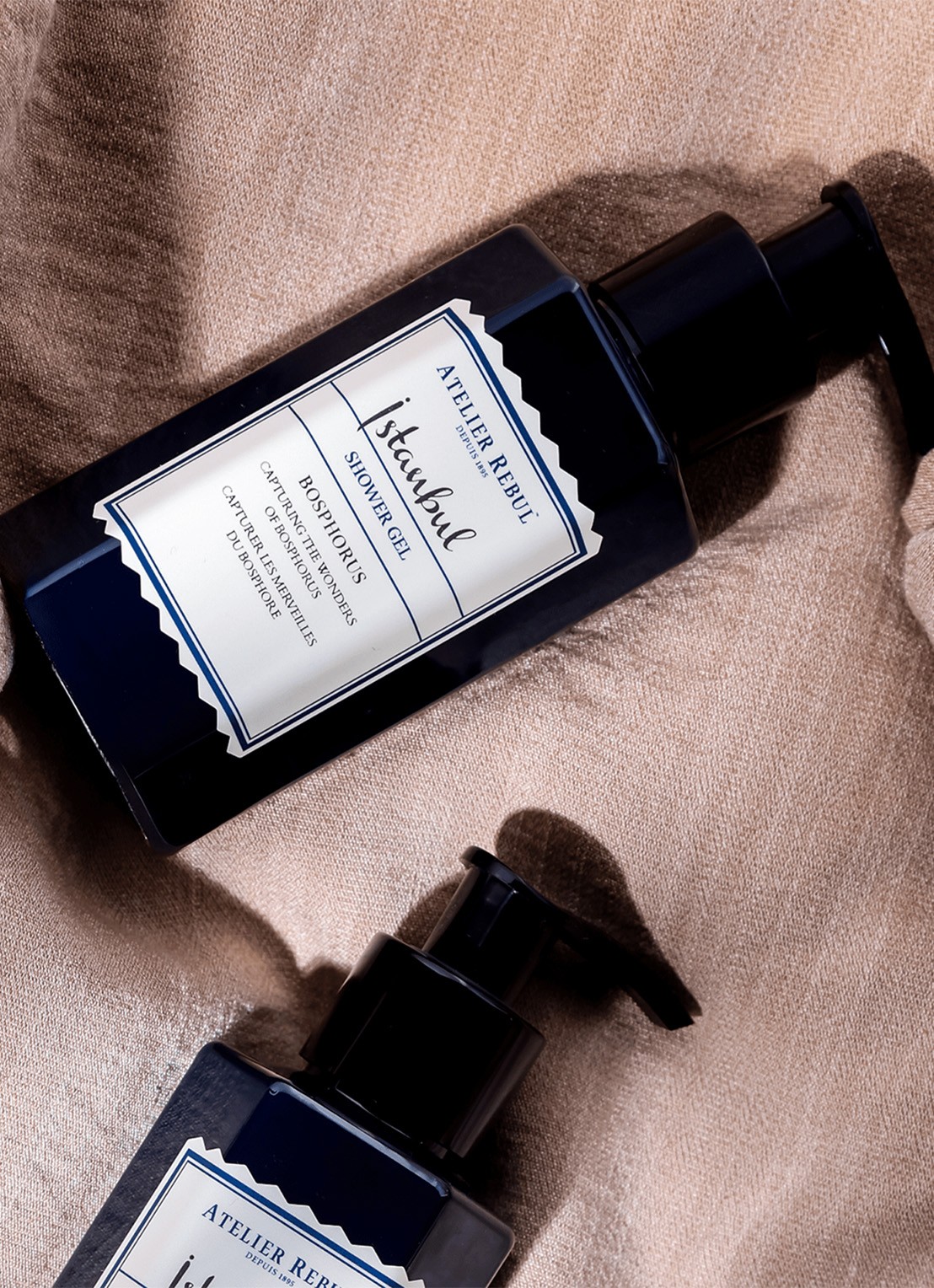 Atelier Rebul Istanbul Bosphorus douchegel 100 ml - voorkant 2 blauw