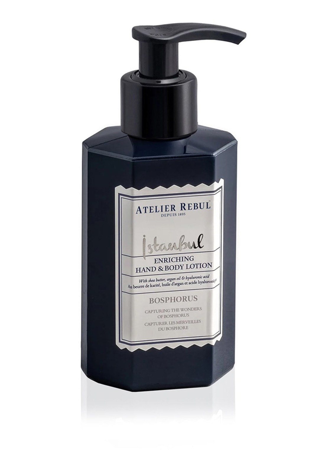 Atelier Rebul Istanbul Bosphorus hand- & bodylotion 100 ml - voorkant 2 blauw