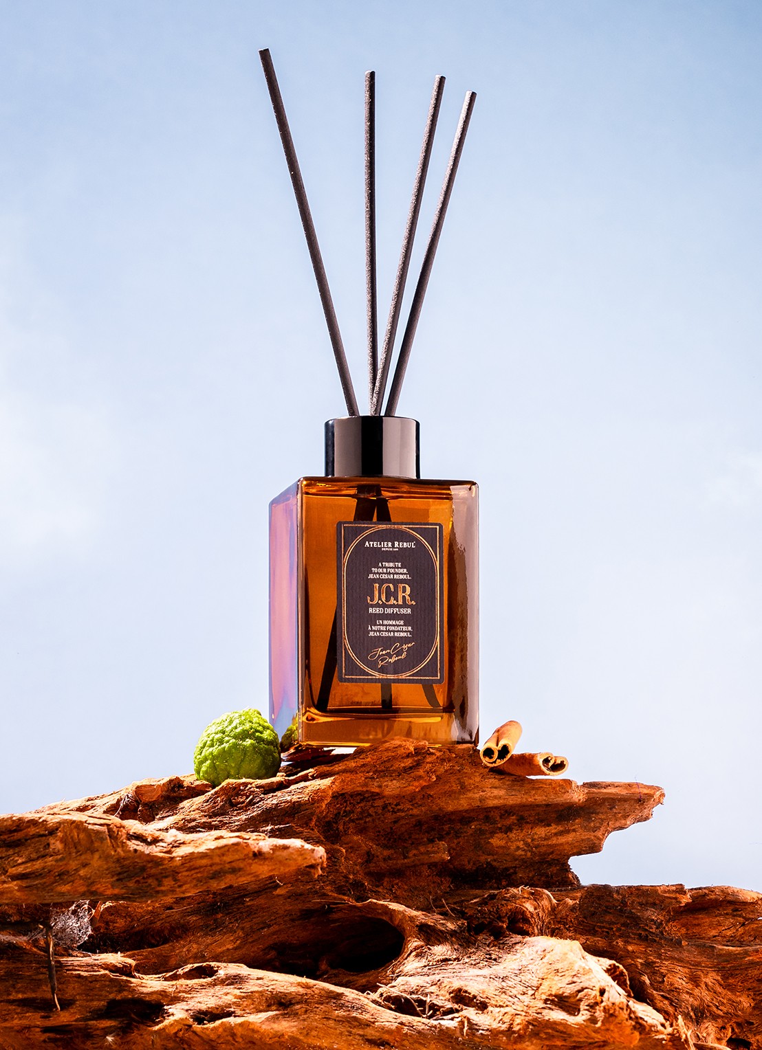Atelier Rebul J.C.R. Geurstokjes 515 ml - detail 4 camel