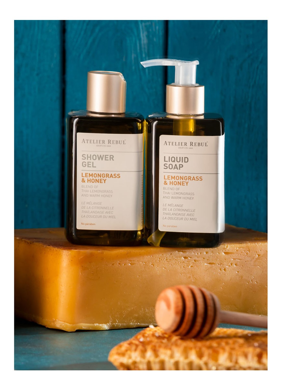 Atelier Rebul Lemongrass & Honey douchegel - detail 3 undefined