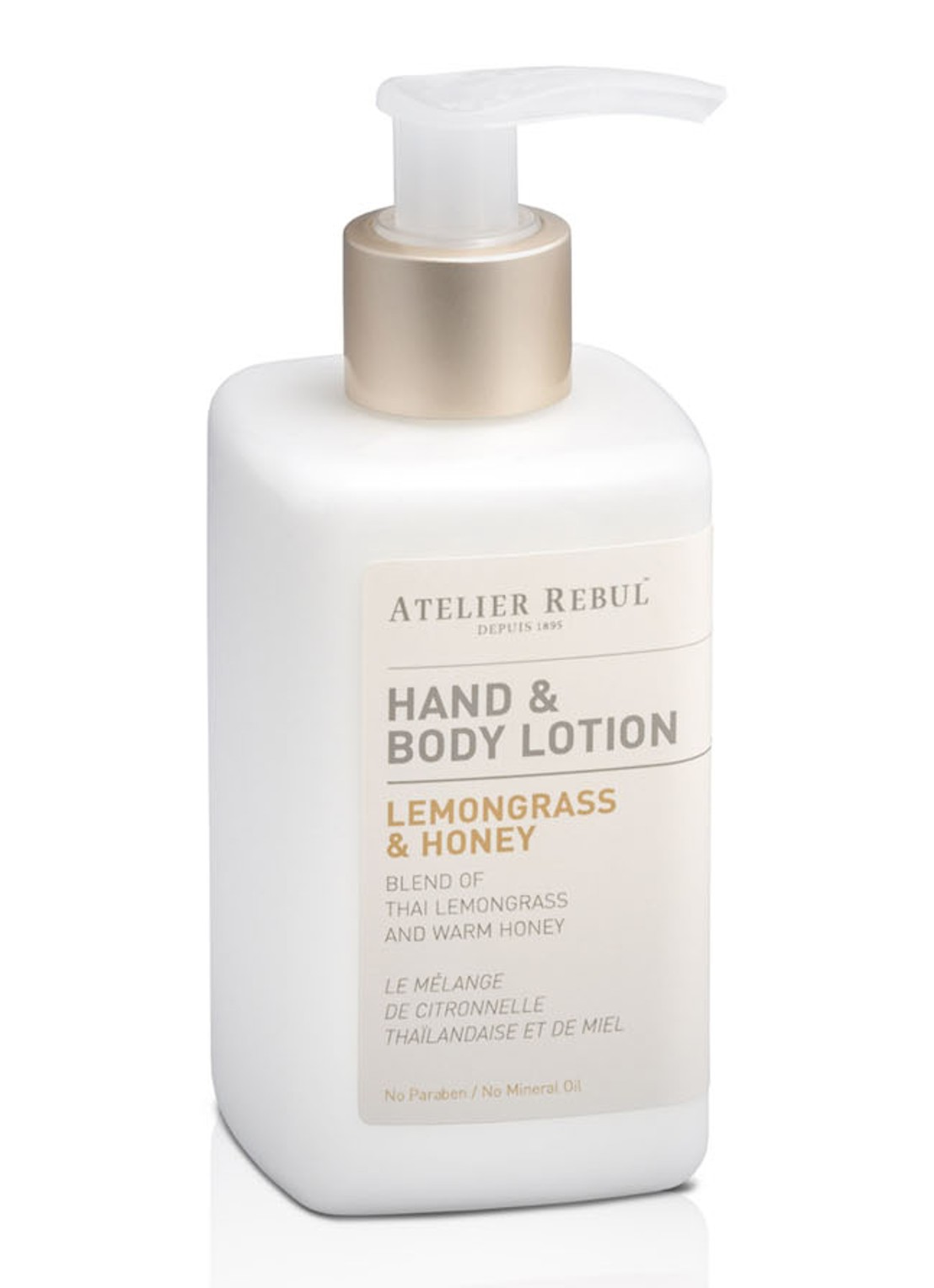 Atelier Rebul Lemongrass & Honey Hand- & Bodylotion - voorkant 2 undefined