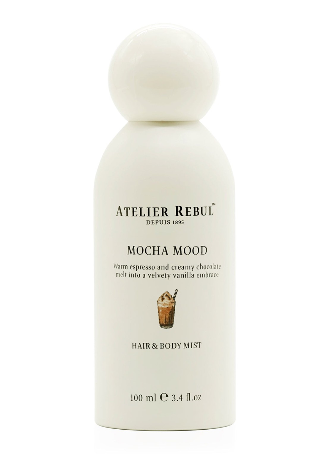 Atelier Rebul Mocha Mood Hair & Body Mist 100 ml - voorkant 2 undefined