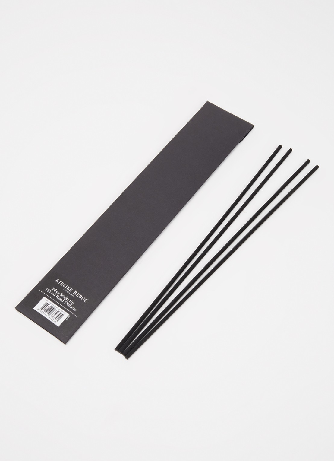 Atelier Rebul Pera geurstokjes 120 ml - voorkant 2 zwart