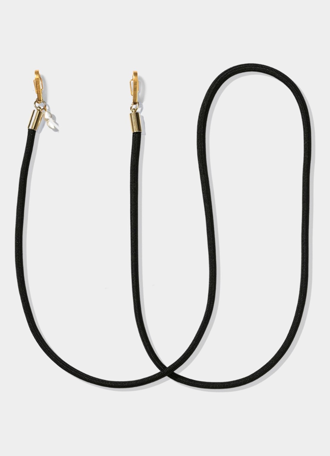 Ateljé Midnight crossbody telefoonkoord - voorkant zwart