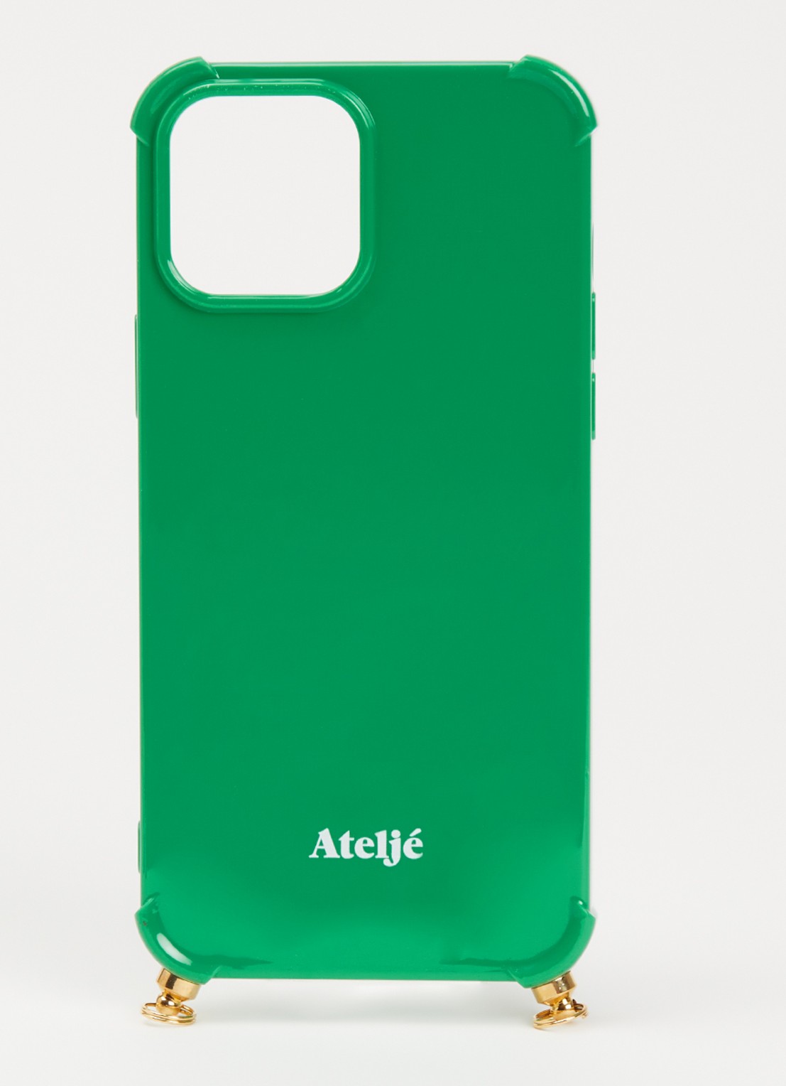 Ateljé Telefoonhoes voor iPhone 13 Pro Max - voorkant groen