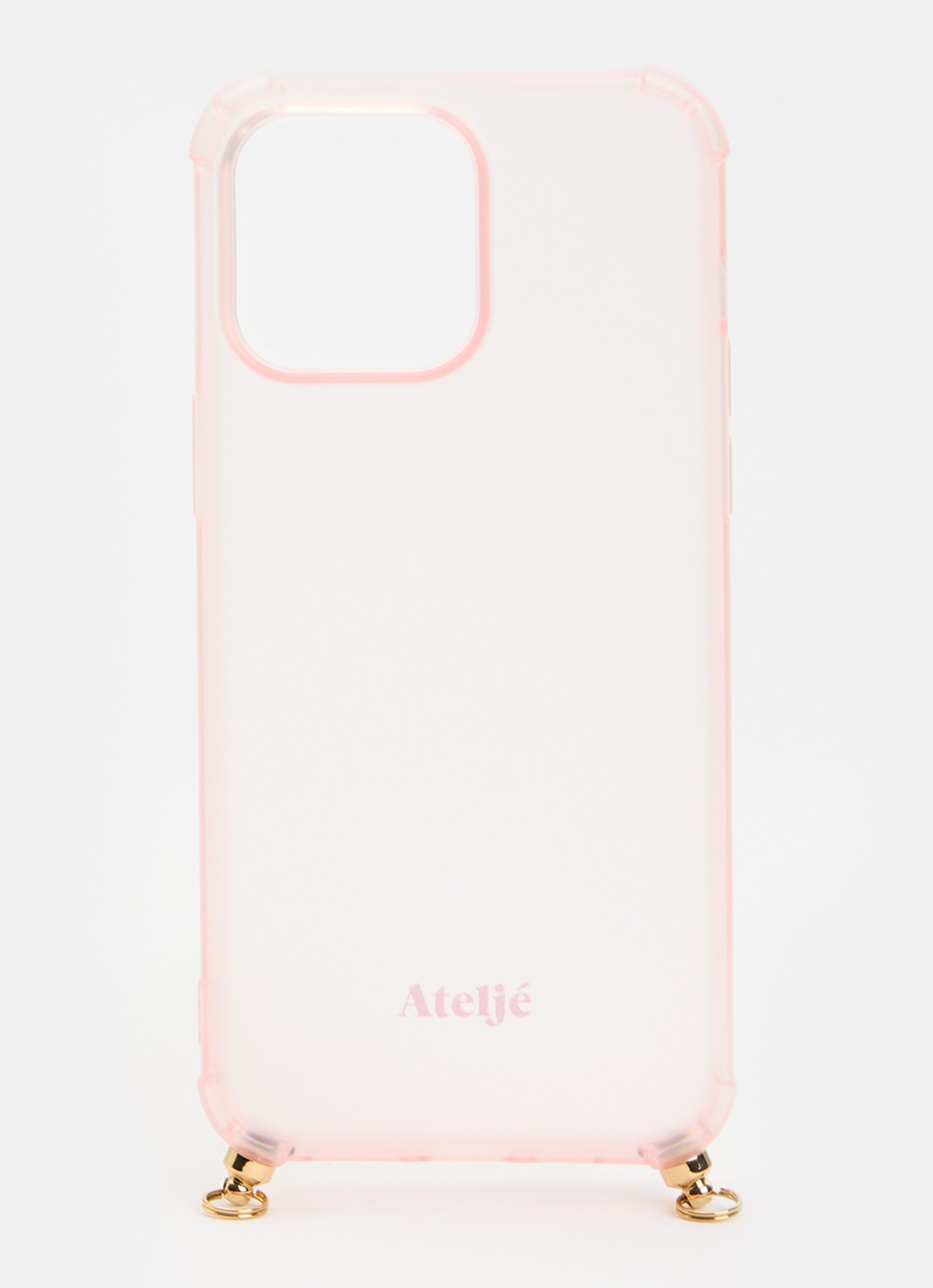 Ateljé Telefoonhoes voor iPhone 14 Pro Max - voorkant roze