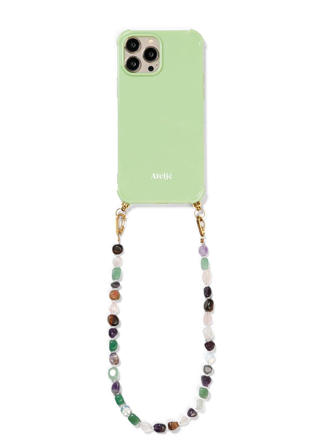 Ateljé Telefoonhoes voor iPhone 14 Pro Max - detail 4 lichtgroen