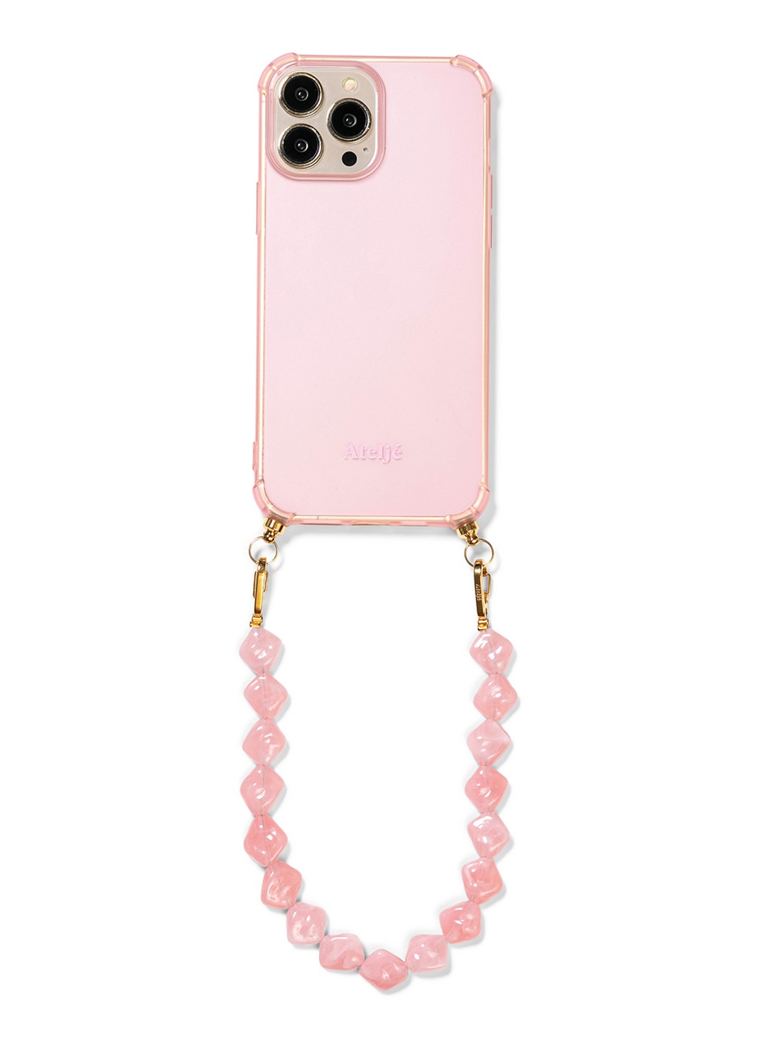 Ateljé Telefoonhoes voor iPhone 15 Pro Max - detail roze
