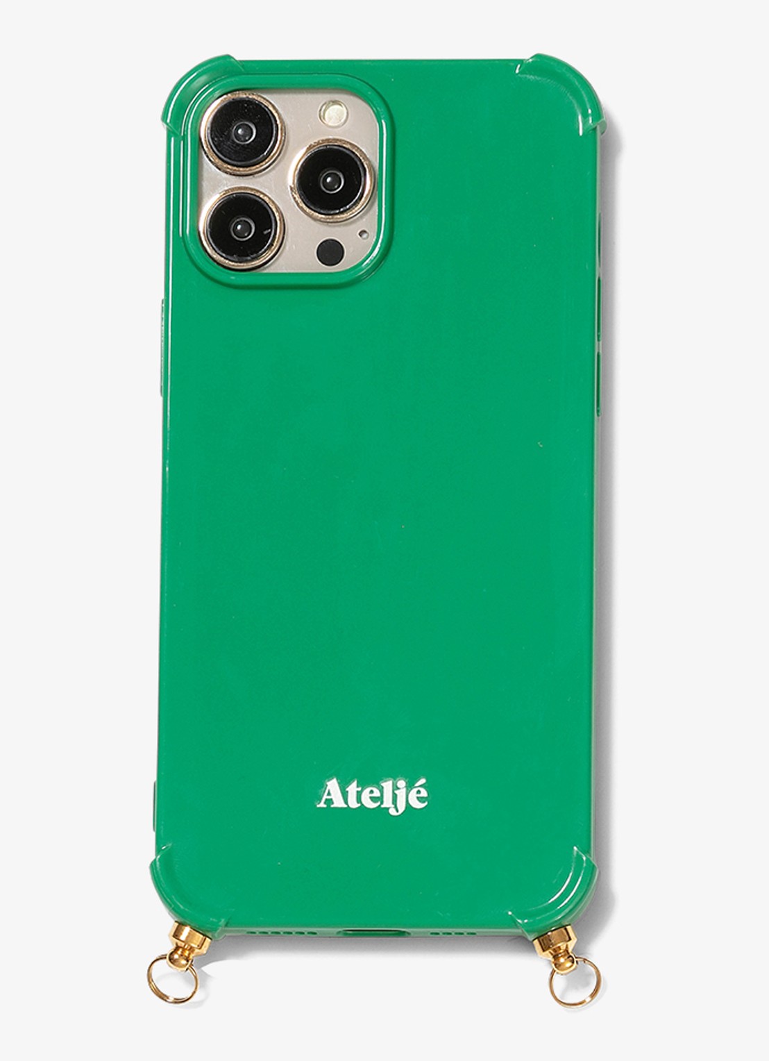 Ateljé Telefoonhoes voor iPhone 16 Pro - voorkant groen