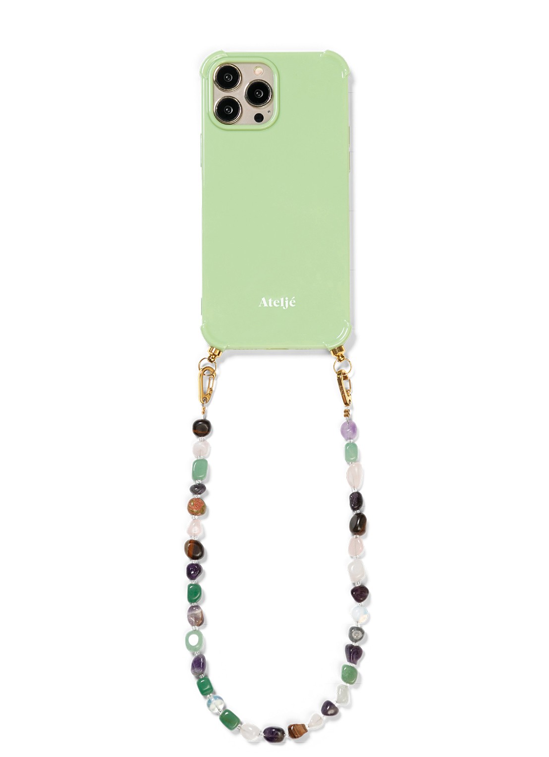 Ateljé Telefoonhoes voor iPhone 16 - detail 4 lichtgroen
