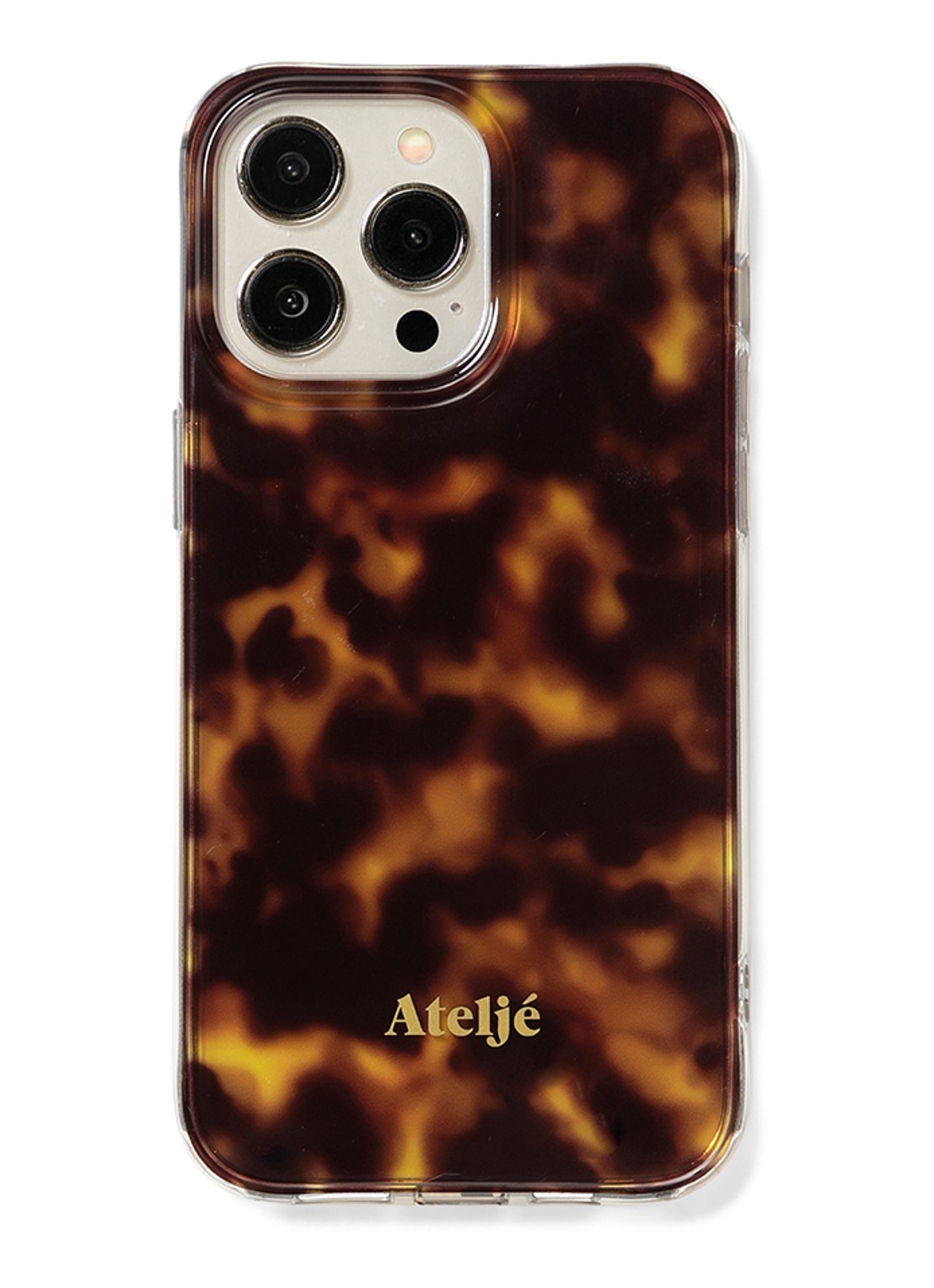 Ateljé Telefoonhoes voor iPhone 17 Pro - voorkant 3 bruin