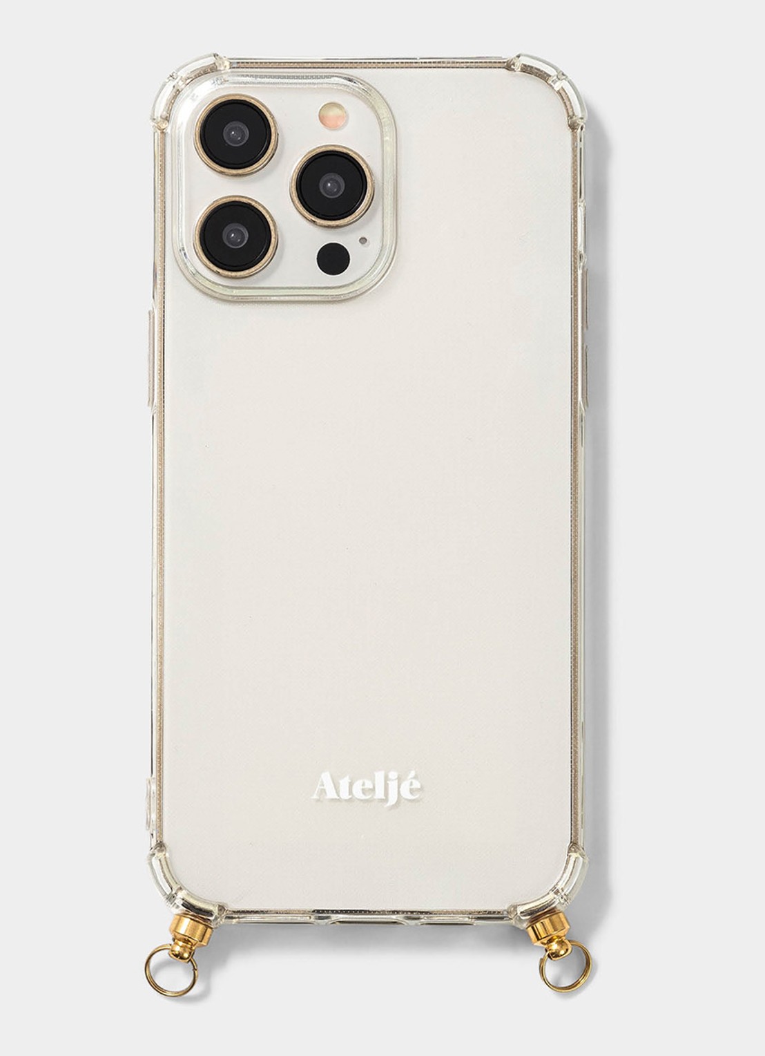 Ateljé Transparant telefoonhoesje voor iPhone 14 Pro Max - voorkant transparant