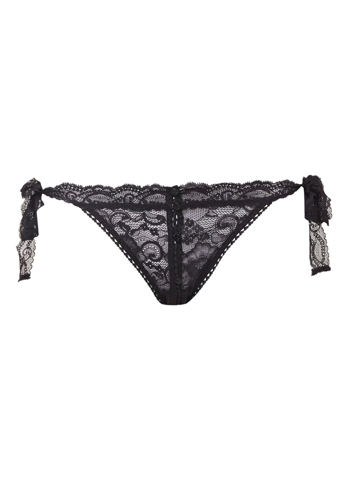 Aubade Boîte à Désir slip in giftset - voorkant 2 zwart