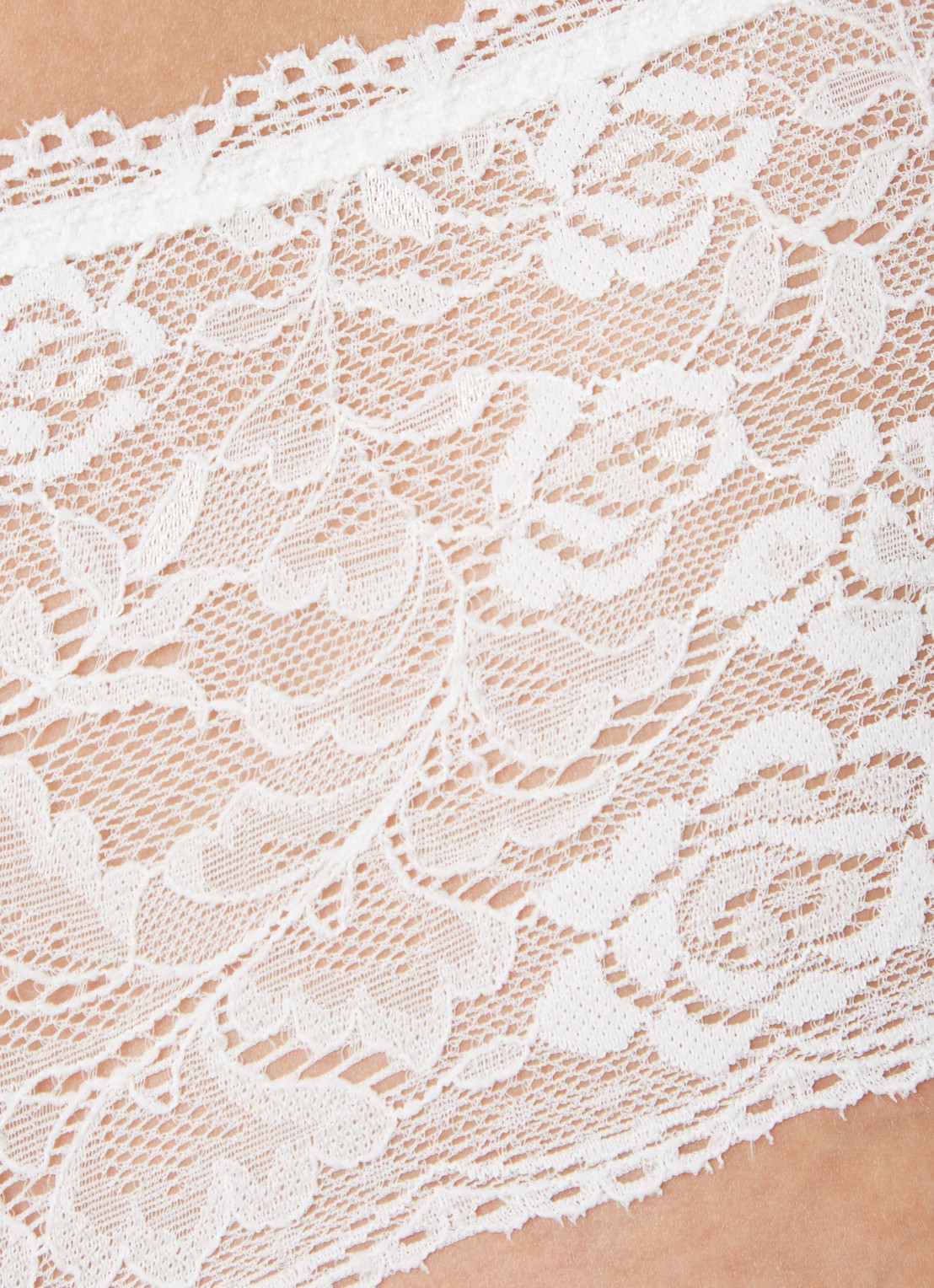 Aubade Rosessence Care beugel bh van kant - detail 3 wit