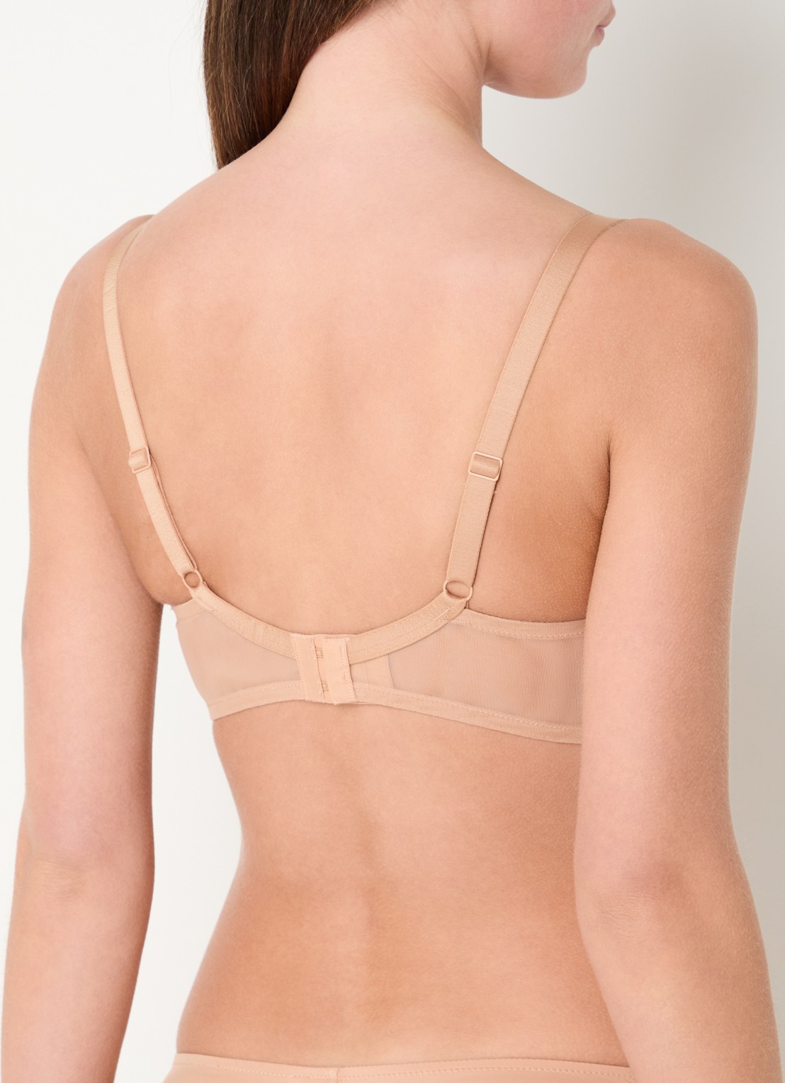 Aubade Sheer Emotion voorgevormde plunge bh - achterkant zand