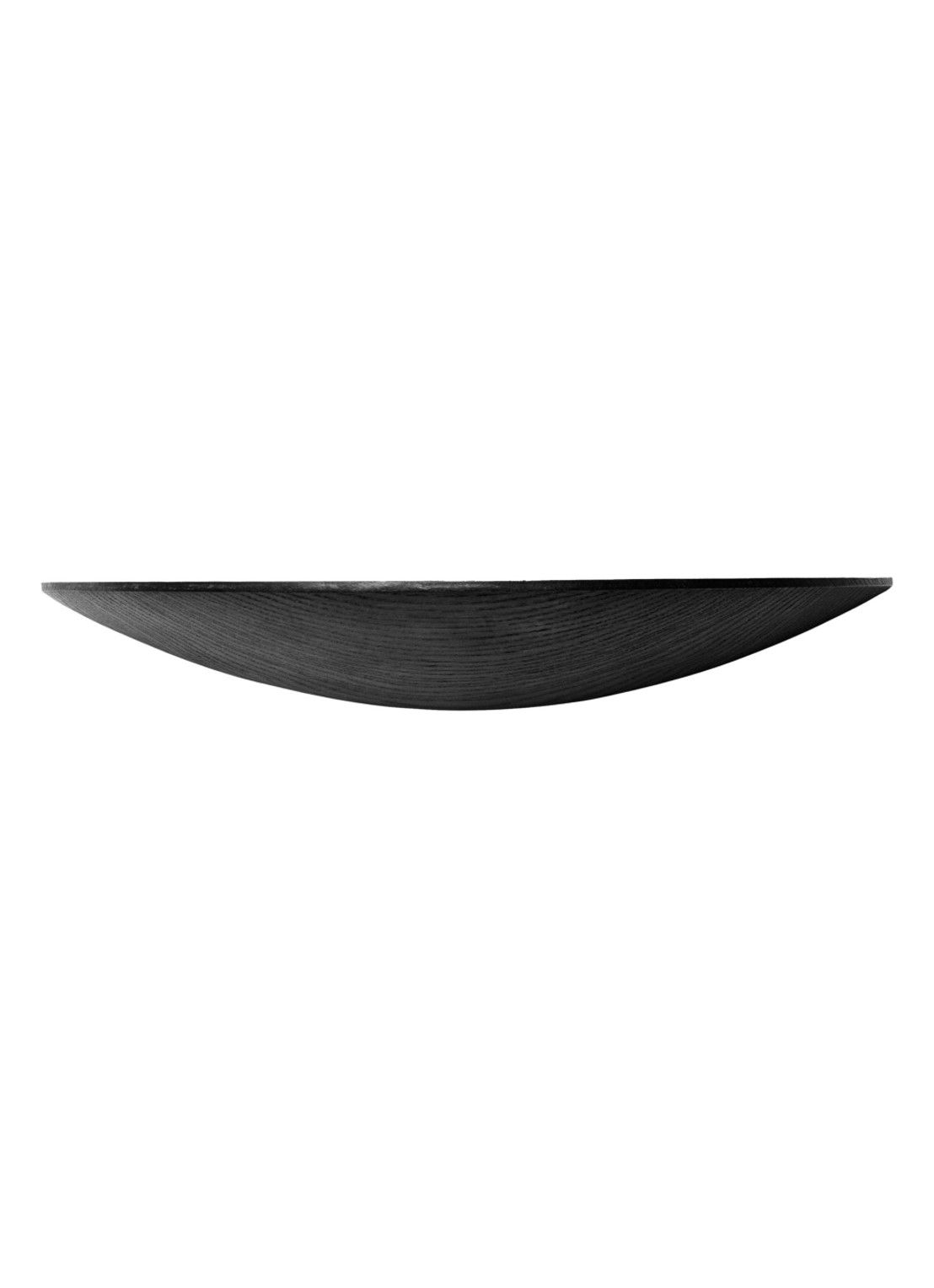 Audo Copenhagen Gridy Fungi wandplank medium - voorkant zwart