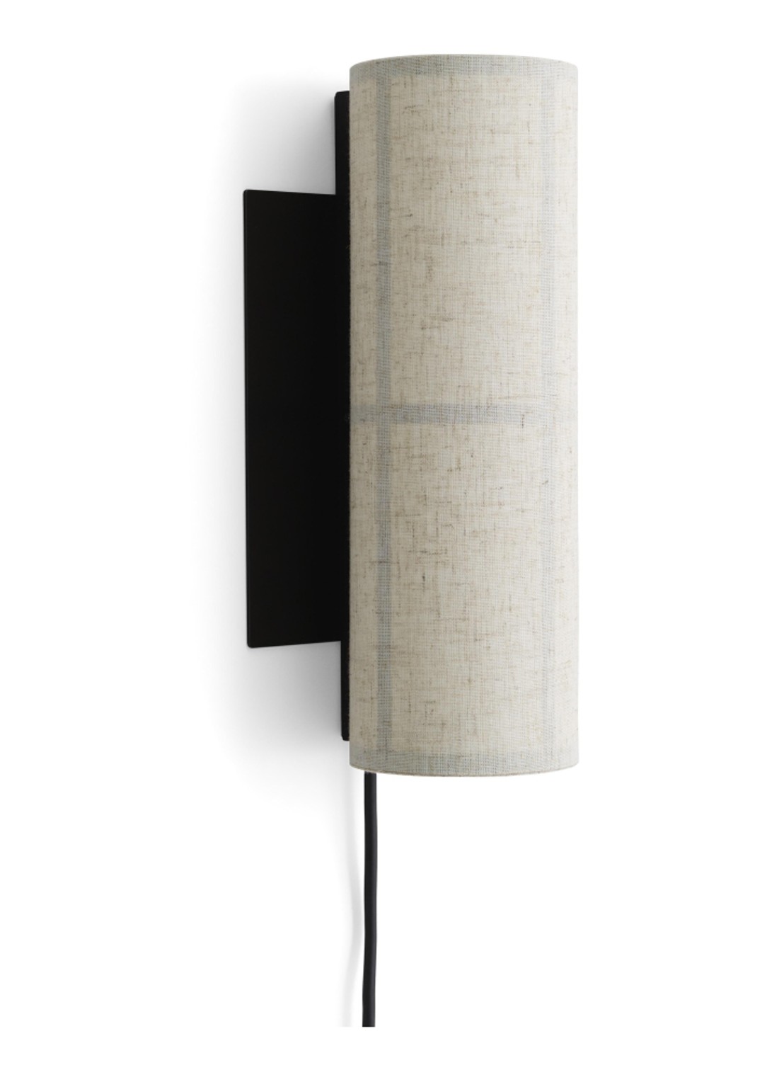 Audo Copenhagen Hashira wandlamp LED - voorkant zwart
