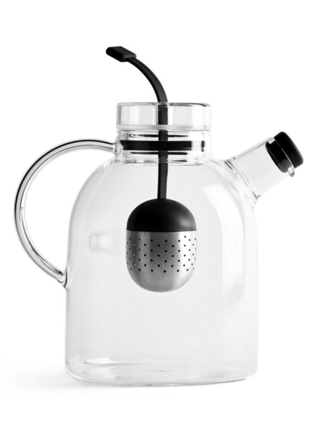 Audo Copenhagen Kettle theepot - voorkant zwart