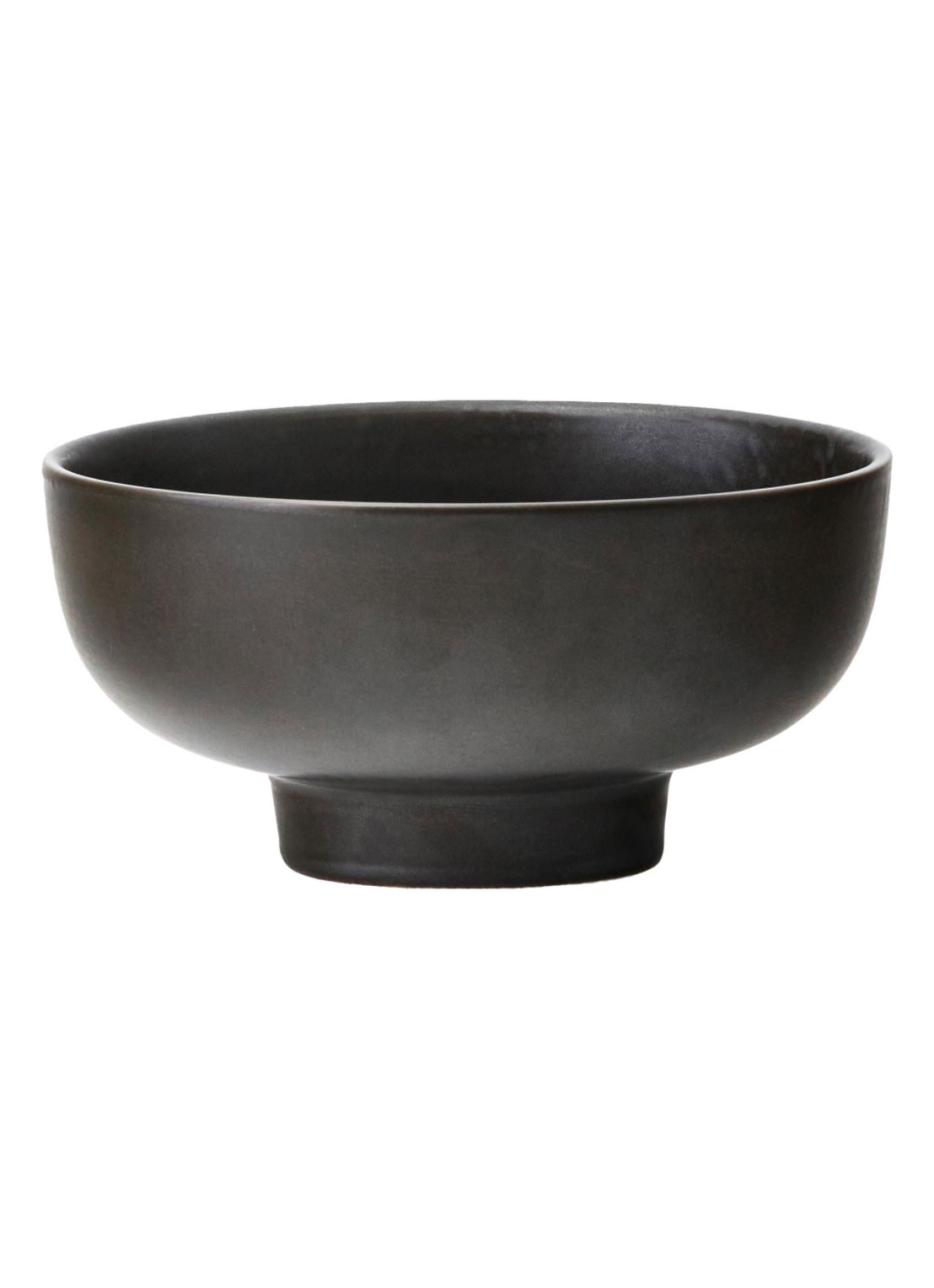 Audo Copenhagen New Norm Dinnerware kom 12 cm - voorkant zwart