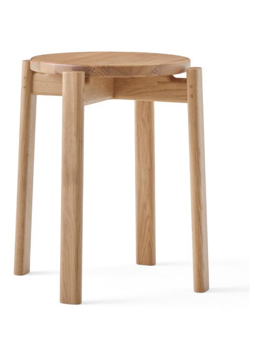 Audo Copenhagen Passage kruk  - voorkant beige