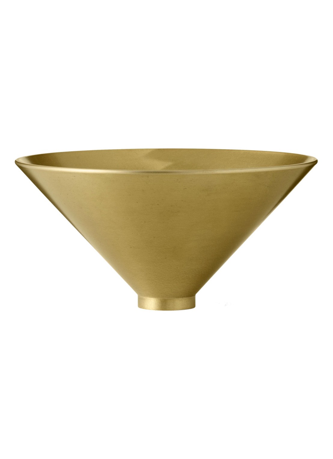 Audo Copenhagen Taper kom Ø 26 cm  - voorkant goud