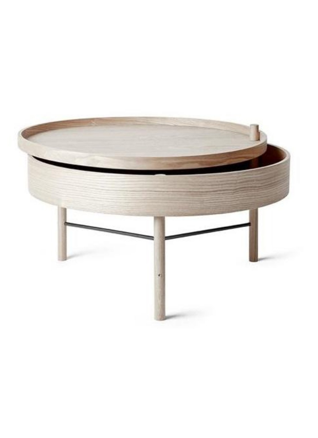 Audo Copenhagen Turning salontafel  - voorkant wit
