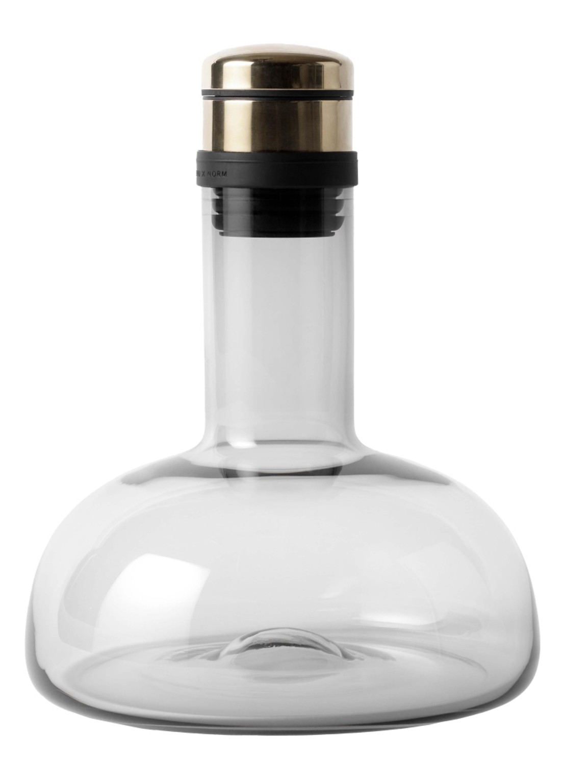 Audo Copenhagen Wine Breather decanteerkaraf  - voorkant goud