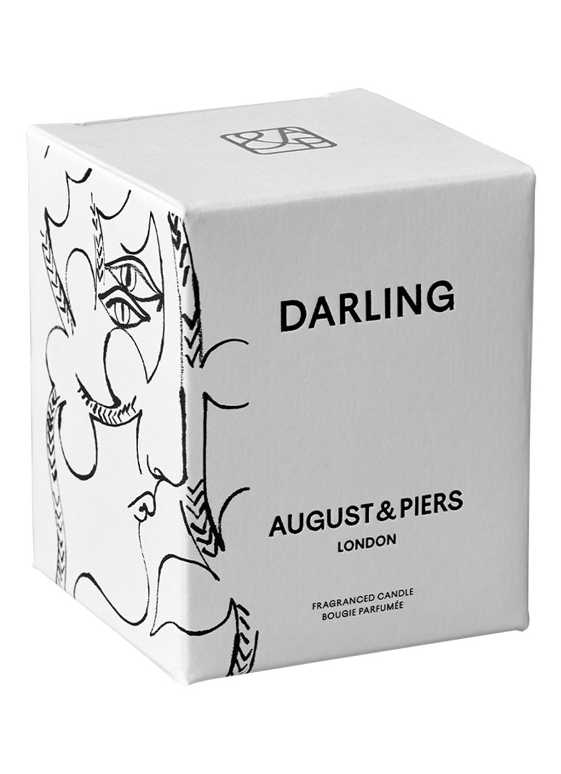AUGUST&PIERS Darling Scented Candle - geurkaars 90 gram - detail undefined