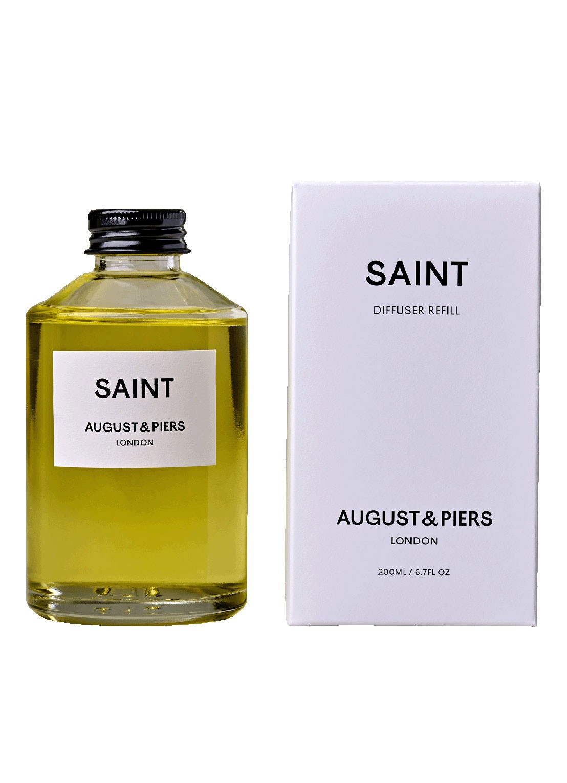 AUGUST&PIERS Diffuser Refill Saint - navulling voor geurstokjes 200 ml - detail 3 undefined