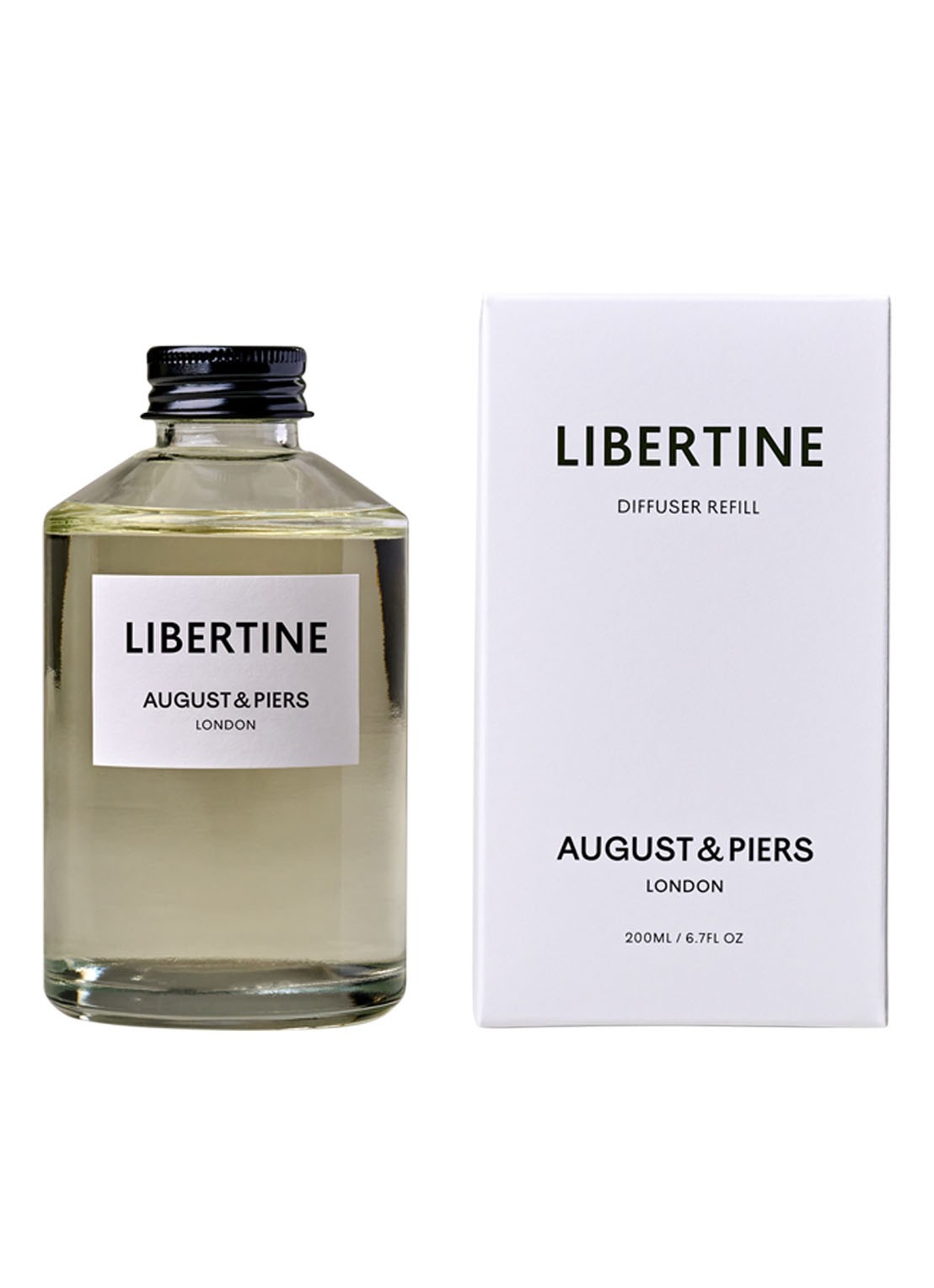 AUGUST&PIERS  Libertine Diffuser Refill - geurstokjes navulling - voorkant 2 undefined