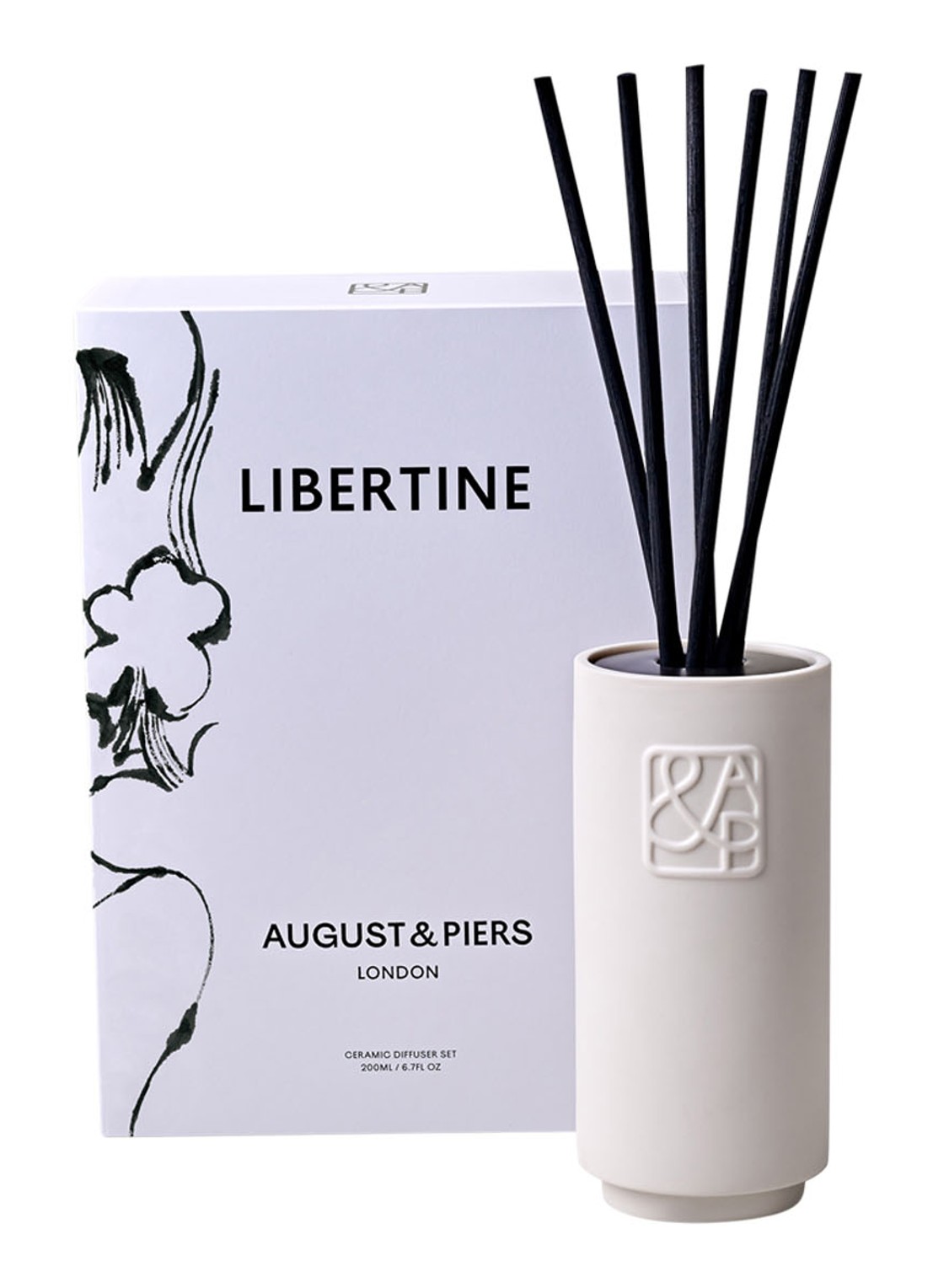 AUGUST&PIERS Libertine Diffuser Set - geurstokjes - detail undefined