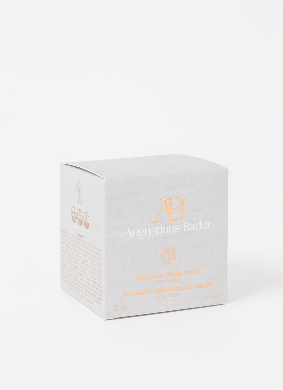 Augustinus Bader The Face Cream Mask - gezichtsmasker - voorkant 7 multicolor