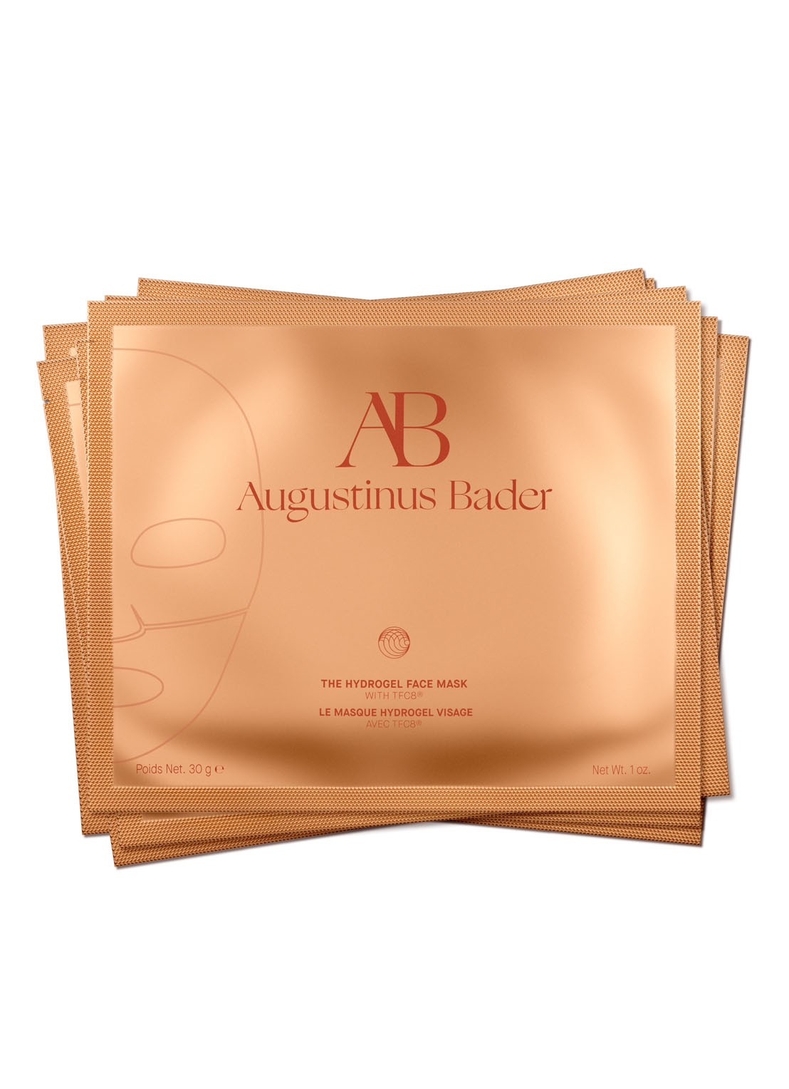 Augustinus Bader The Hydrogel Face Mask - gezichtsmasker 6 -pack - voorkant undefined