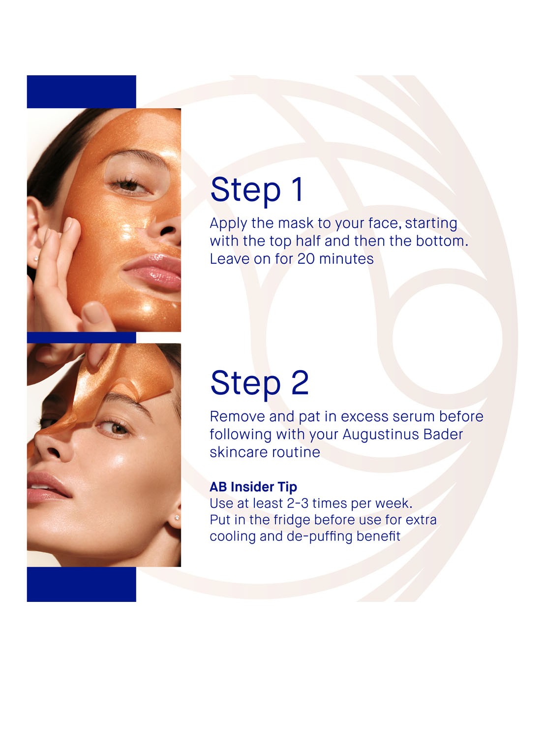 Augustinus Bader The Hydrogel Face Mask - gezichtsmasker - detail 5 undefined