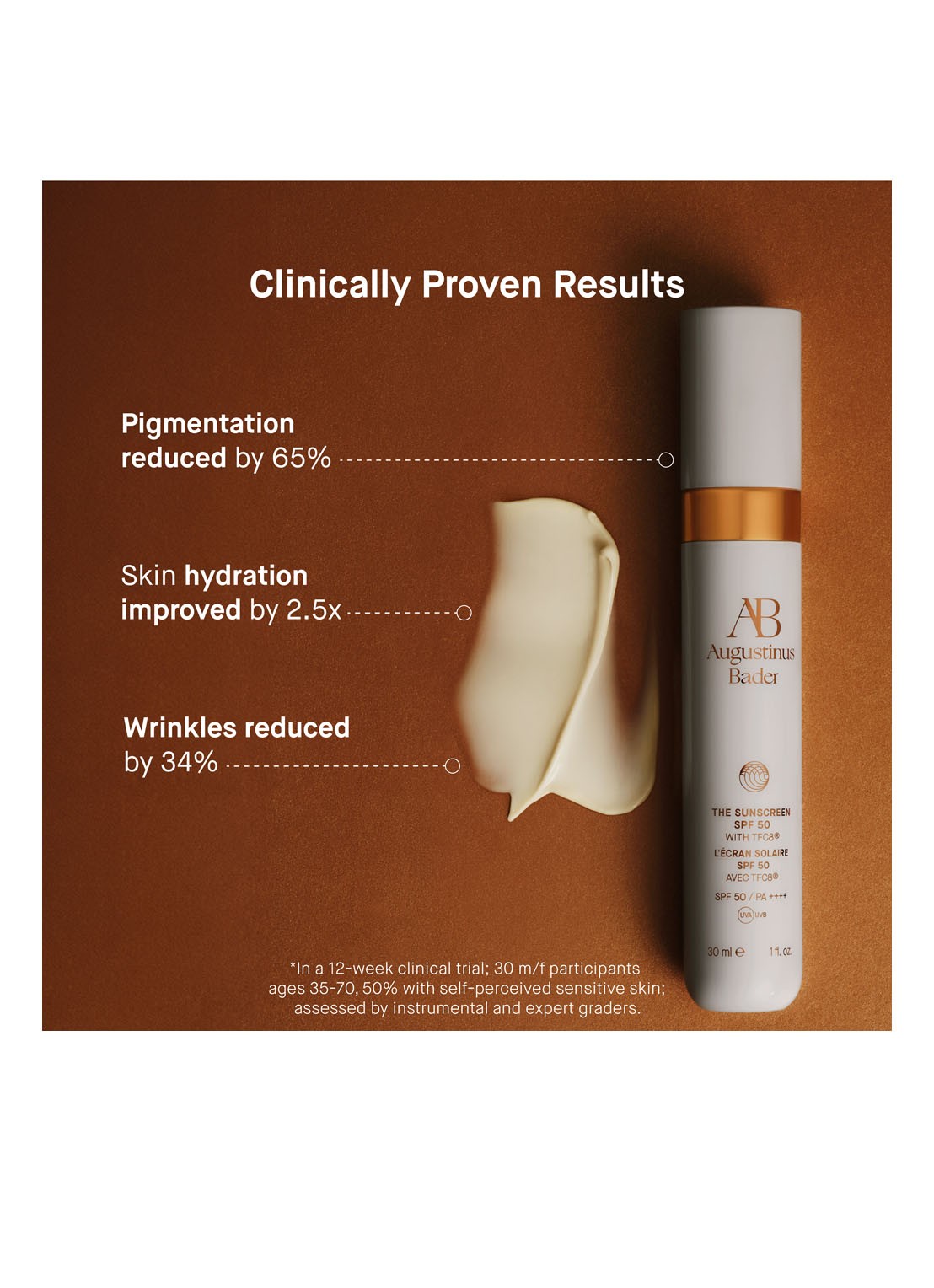 Augustinus Bader The Sunscreen SPF 50 - zonnebrand voor het gezicht - detail 7 undefined